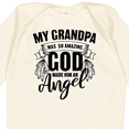 thumbnail image 4 of Inktastic My Grandpa Was So Amazing God Made Him an Angel Boys or Girls Long Sleeve Baby Bodysuit, 4 of 5