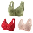 Lastesso Bras for Women Full Coverage Back Fat Front Closure No
