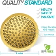 thumbnail image 3 of SparkPod High Pressure Rainfall Shower Head, Easy Install, Energy Saving (6 inch Round, Gold), 3 of 10