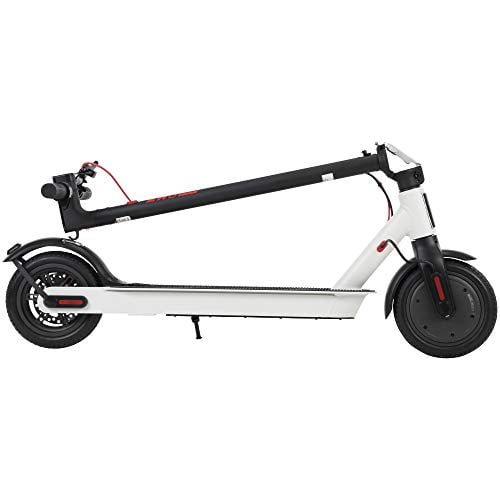Huffy ZX3 Lithium Inline Electric Scooter, White, Adult