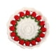 thumbnail image 3 of Posavasos de manta con ramo de flores, tapete de taza de ganchillo, adorno terminado, decoración, artesanía DIY Rojo, 3 of 9