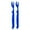 Blue, variant on Tableware 2pcs Crab Meat Remover Kit for Seafood Lovers – Stainless Blue or Red Picks for Family Dinners and Parties 2PCS