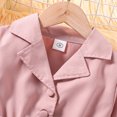 thumbnail image 7 of Sngxgn Girl Party Dress Long Sleeve A-Line Dresses(Pink,6Y), 7 of 7