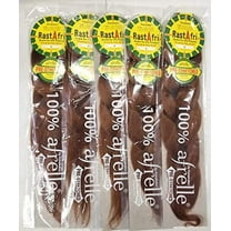 RastAfri Pre-Stretched Silky Braiding .. Hair (5 Single Packs, .. #30)