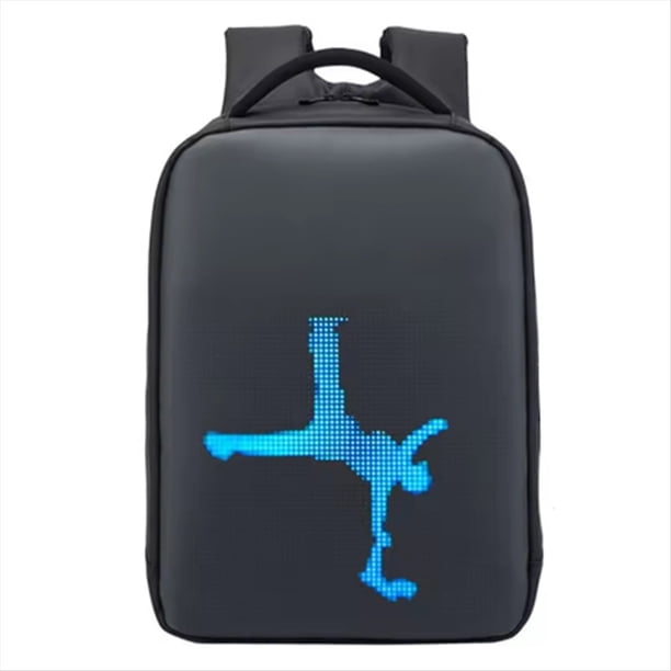 Mochila con Pantalla LED, Bolsa de Exhibición, Publicidad con Wifi para Viajes Exprés con Nombre y Logotipo Al Aire Libre.