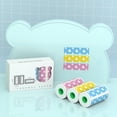thumbnail image 1 of -2 Label,Sticker Cute Pattern Clear Waterproof Oil-proof Cute Pattern Printable 3 Rolls Label Paper Roll Label Rolls Label Thermal Waterproof Oil-proof -friction Printable Paper Roll, 1 of 7