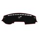 thumbnail image 1 of Cubierta del tablero Unique Bargains para RAM 3500 2019-2025 sin HUD, cubierta del tablero interior del automóvil antideslizante/antipolvo de poliéster negro con borde rojo 1 pieza, 1 of 7