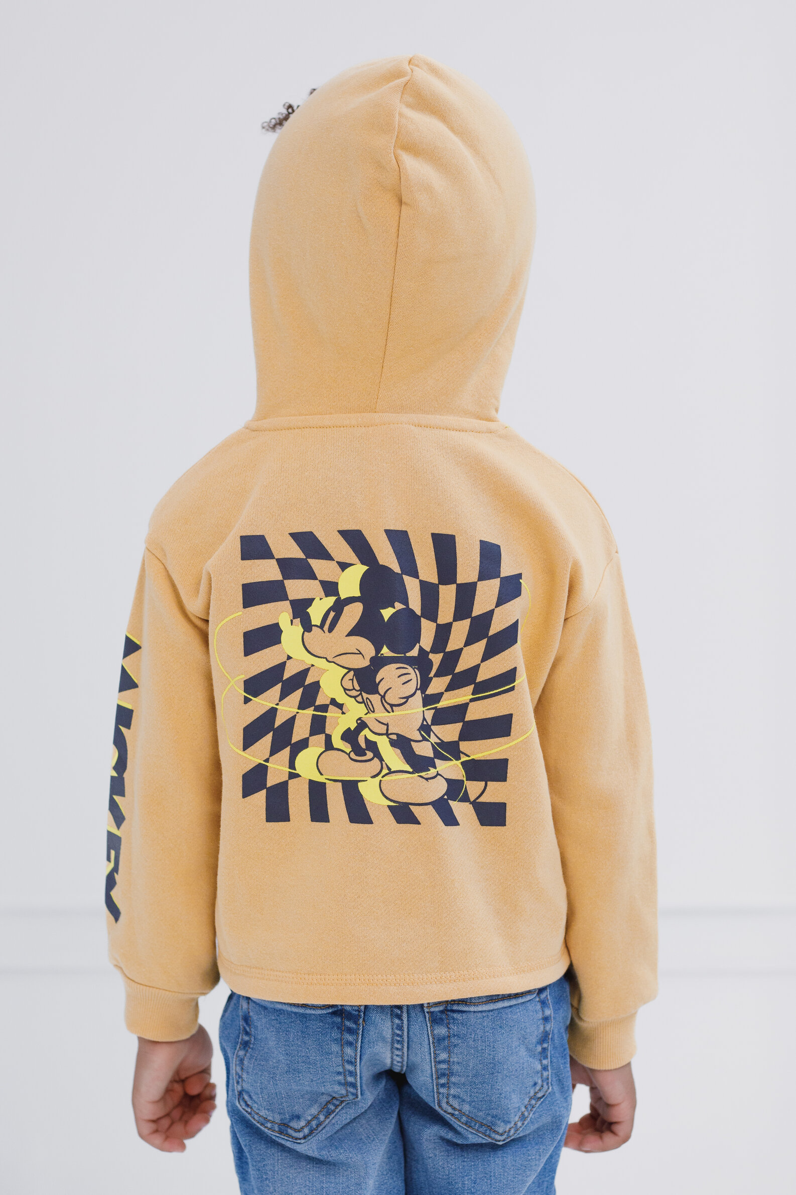 Disney Mickey Mouse Toddler Boys Quarter-Zip Hoodie photo 3