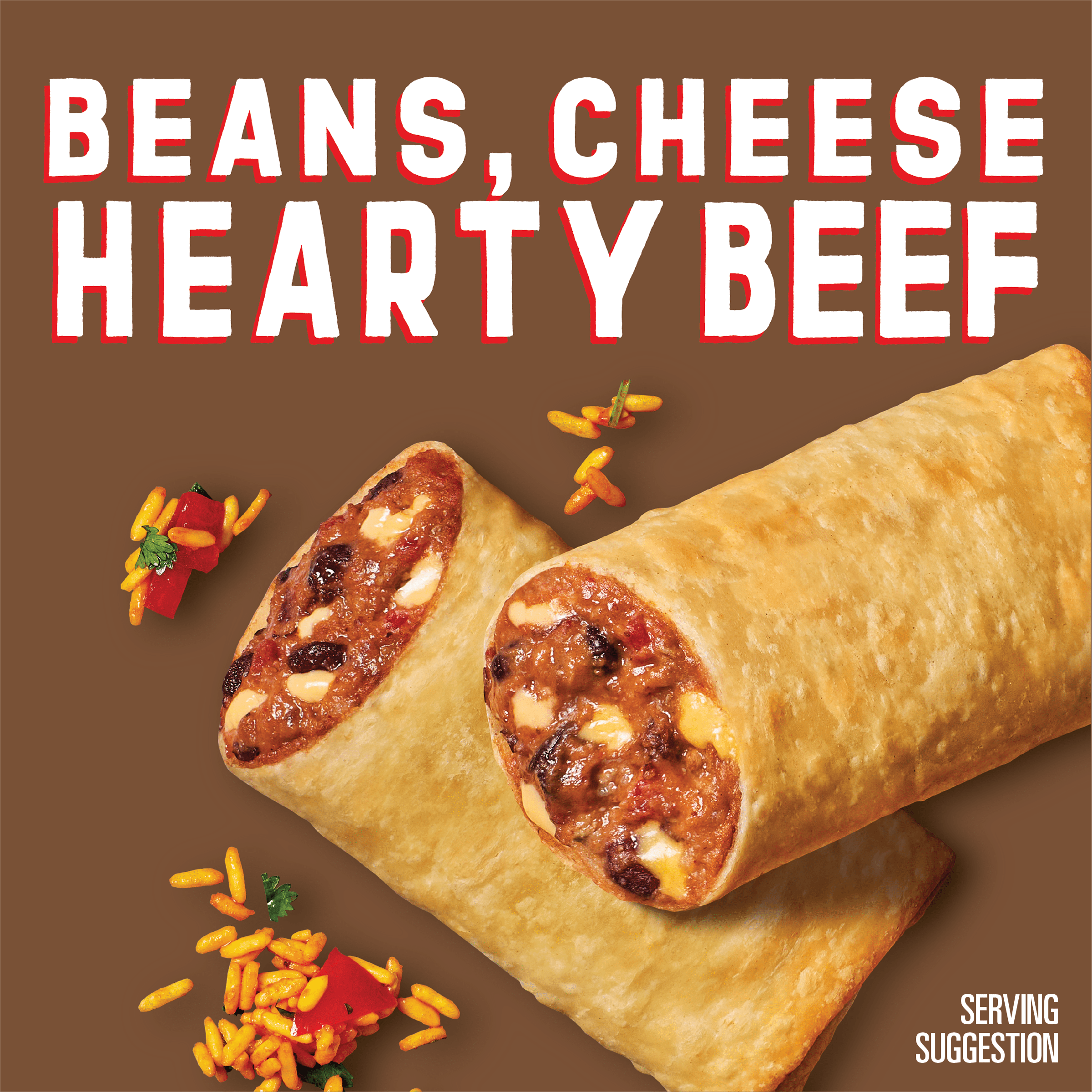 El Monterey Chili Cheese Chimichangas, 30.4 oz, 8 Count (Frozen)