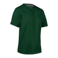 thumbnail image 2 of RevTee Reversible Tee, Adult Small, Forest Green and White, 2 of 3