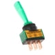 thumbnail image 3 of Mini interruptor de palanca de encendido/apagado SPST para tablero de instrumentos de automóvil Verde, 3 of 6