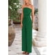 thumbnail image 4 of Conjunto de Dos Piezas para Mujer PRETTYGARDEN Tejido Acanalado Verde M, 4 of 8