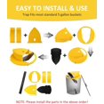 thumbnail image 5 of Mouse Trap Bucket Flip Lid Multi-Catch for Indoor Outdoor Use, Auto-Reset Humane Rats Trap, No Chemical Glue Required | 5 Gallon Bucket Compatible | 1-Pack, 5 of 7