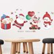 thumbnail image 2 of Pegatinas de pared navideñas extraíbles, pegatinas de pared de Feliz Navidad, lindo Papá Noel, reno, muñecos de nieve, vinilo, ventana, vacaciones de Navidad, dormitorio, aula, Hom, 2 of 5