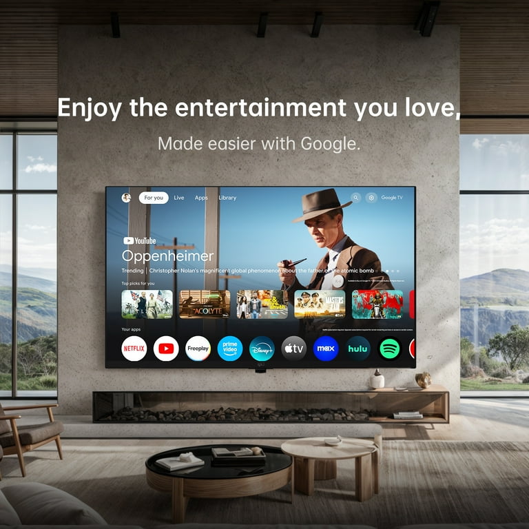 FPD 43-inch 4K UHD HDR10+ Smart TV with Google TV - Dolby Vision