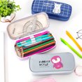 thumbnail image 2 of Pontos Material escolar de oficina Lindo Pingüino Octopus Gran Capacidad Cremallera Bolso Bolso Titular de Papelería Funda de Lápiz De Papelería Pontos 21045640, 2 of 6