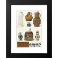 thumbnail image 2 of Edouard Garnier 17x24 Black Modern Framed Museum Art Print Titled - Pl.20 Ceramics Dictionary (1893), 2 of 5