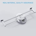 thumbnail image 3 of Rack Towel Rack Stainless Steel Towel Rack Bathroom Towel Rack Double Bar Wall Mounted Towel Rack, 3 of 4