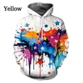 thumbnail image 3 of Sudadera con capucha colorida con estampado 3D para hombre, sudadera con patrón de salpicaduras de pintura, sudadera de moda Harajuku, sudaderas con capucha de calle, camisetas de manga larga, 3 of 5