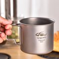 thumbnail image 4 of POINTERTECK Tasse d'Eau en Titane Pur Multi-Usages Tasse de Camping Multifonctionnelle, 4 of 8