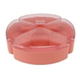 thumbnail image 1 of Bandeja Para Servir Refrigerios, De Fruta Dividida, Redondo De Plástico, Multifuncional Para El Hogar, 1 of 7