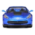 thumbnail image 5 of New Bright (1:8) Corvette Battery Radio Control Blue Sports Car, 60816U-B Child, 5 of 9