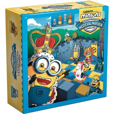 Minions Medieval Mayhem Chess Set