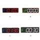 thumbnail image 5 of Bearachild El reloj magnético del gimnasio del contador de tiempo del intervalo personalizado para el control remoto incorporado del gimnasio en Electrónica marco negro Fuente azul y roja., 5 of 6