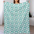 thumbnail image 4 of Manta divertida y bonita con nubes, manta de regalo para sofá, sillón, cama, oficina, manta de felpa suave y cálida para dormitorio, cumpleaños, hogar, sala de estar, decoración de 50 x 70 pulgadas, 4 of 8