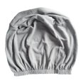 thumbnail image 1 of DOLITY Ottoman Cover Removable Solid Color Foot Stool Cover for Bedroom Living Room Gray, 1 of 9