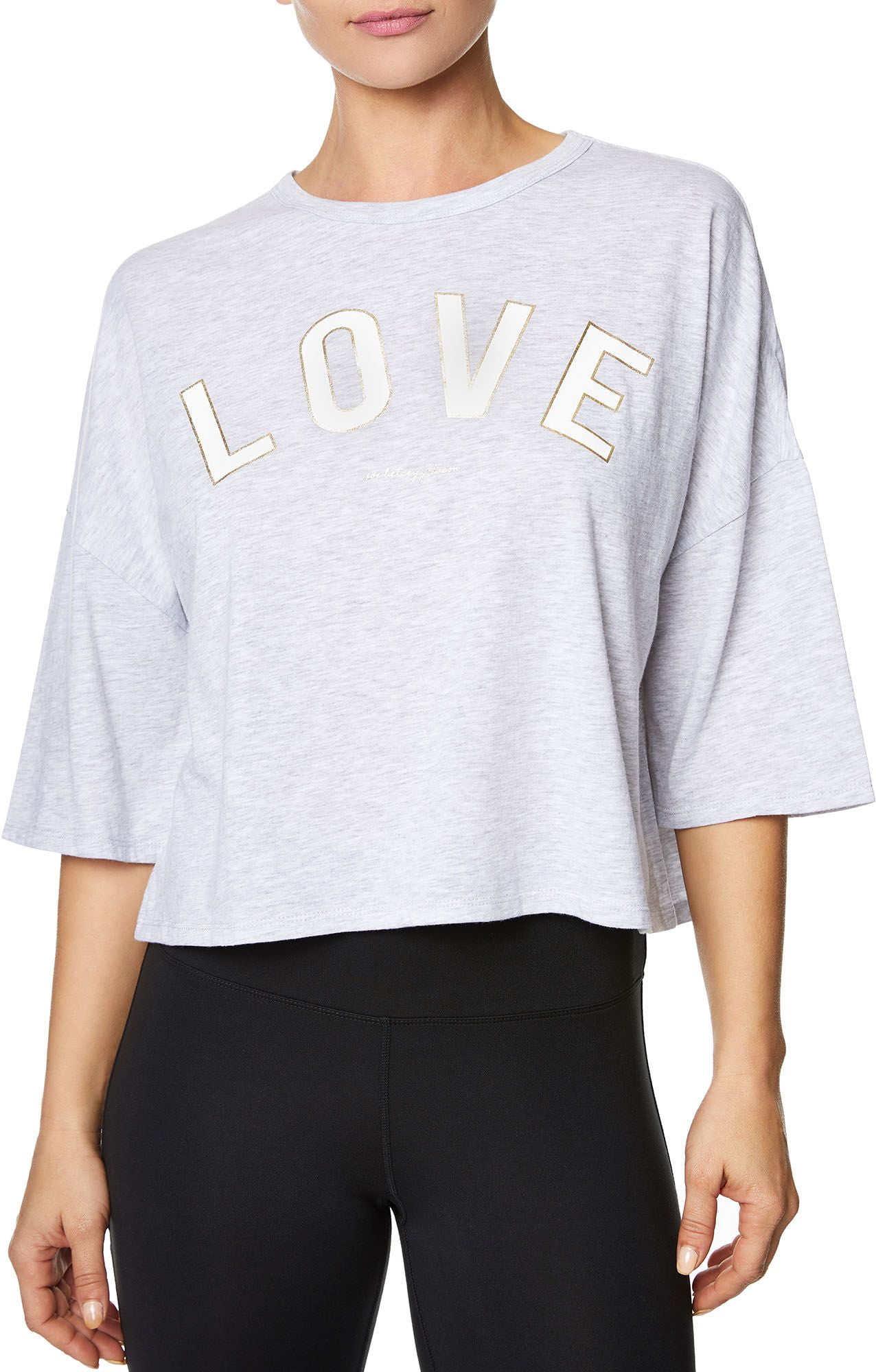 blue by betsey johnson tee