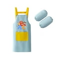 thumbnail image 1 of Kids Art Smock Painting Apron for Toddlers and Children Durable Protective Activity Cover Up with Easy Clean Fabric for and Learning Development, 1 of 4