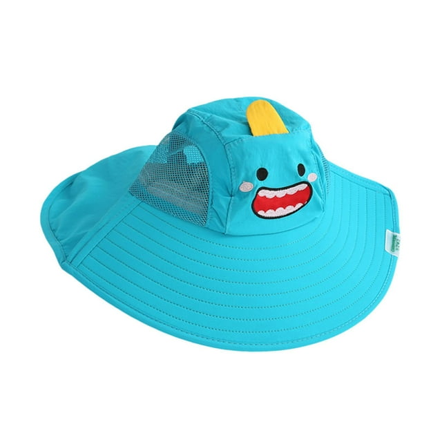 Sombrero para el sol para niños, sombrero de cubo de , sombrero informal para el sol, gorra de pescador plegable y plegable
