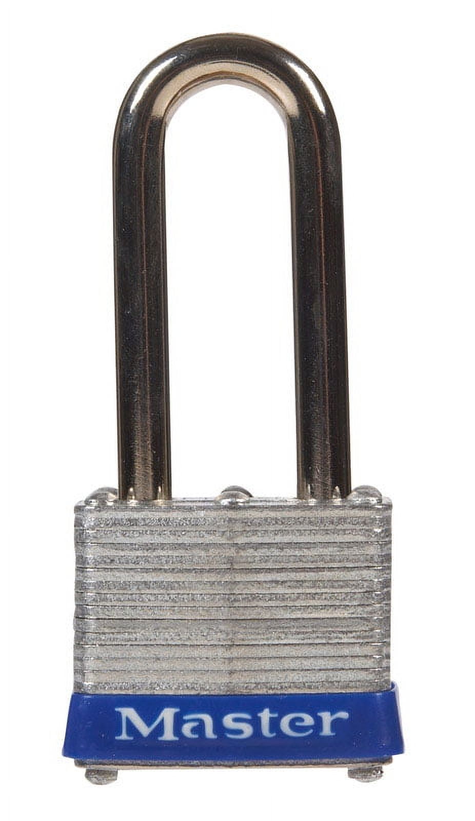 4x Stainless Steel Discus Padlocks With Hardened Shackle - Keyed Alike Set