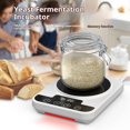 thumbnail image 2 of Warmer Mat Upgraded for Home Kitchen – Sourdough Heating Mat 1°F Precision Control (70–100°F), Auto Heat On/Off, 12H Timer, Game Changer for Home Bakers, 2 of 5