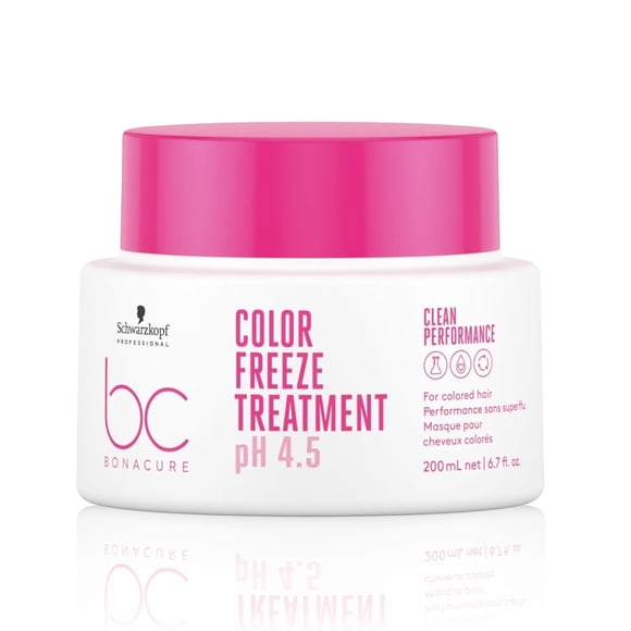 BONACURE - Color Freeze Mascarilla Tratamiento pH 4.5 200 ml, Tratamiento Reparador Cremoso, para Cabello Coloreados y Teñidos, Repara el Cabello, Devuelve el pH Óptimo, Previene