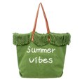 thumbnail image 1 of Bolsas de mano para mujer, Bolsas de mano informales tejidos con borlas de lona, ​​Bolsas grandes de moda Tmvgtek Para Estrenar, 1 of 9