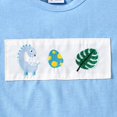thumbnail image 6 of Tkrady Toddler Outfits for Boys Spring Summer New Cute Cartoon Embroidery Short Sleeve T Shirts Top Elastic Waist Shorts Set, Sizes 0-4 Years, 6 of 7