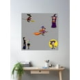 thumbnail image 2 of Witches, Witches, Witches Poster Wall Art, Modern Wall Decor For Living Room Bedroom, 24x24 UNFRAMED, 2 of 3