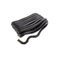thumbnail image 1 of Seachoice 47221 Double Braid Nylon Dock Line, Black, 3/4-Inch x 50 Feet, 24-Inch Eye Splice, Pre-Shrunk, Heat Stabilized, 1 of 4