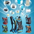 thumbnail image 2 of Eigraketly Mochila de escalada, mochila deportiva ligera para exteriores, mochilas de moda para acampar, senderismo, viajar, hombres y mujeres Mochilas de mochilero Verde, 2 of 6
