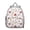 Grey-38, variant on Beach Starfish Student Backpack – Seashells Seahorse Fish Creatures Ocean Anchor Mermaid Sea Marine Coral Tropical Seaside Nautical Summer Sand Vintage Design