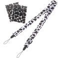 thumbnail image 2 of Instant Camera Strap with Decorative Stickers Adjustable Polyester Black for Photographers, 2 of 2