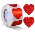 thumbnail image 1 of 500 pegatinas de corazón, etiquetas adhesivas de amor para álbum de recortes de corazón de 1,5 pulgadas para el día de San Valentín, boda, fiesta, 1 of 5