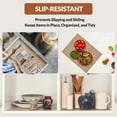 thumbnail image 5 of Ultra-Premium Drawer and Shelf Liner, 12 Inch x 20 FT Heavy-Duty and Slip-resistant Liner, Durable Non Adhesive Waterproof Roll, for Drawers, Kitchen, Cabinets, Shelves, Desks, Beige, 5 of 7
