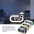 thumbnail image 4 of Billuyoard Reloj despertador digital LED Wake Up Sleeping Snooze Time Clocks Travel USB Decoración Sala de estar Interior Night Light Clocks Decoración del hogar Amarillo Billuyoard HA066333-03, 4 of 6