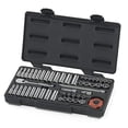thumbnail image 1 of GEARWRENCH 51 Pc. 1/4" Drive 12 Point Standard & Deep SAE/Metric Mechanics Tool Set - 80301, 1 of 2
