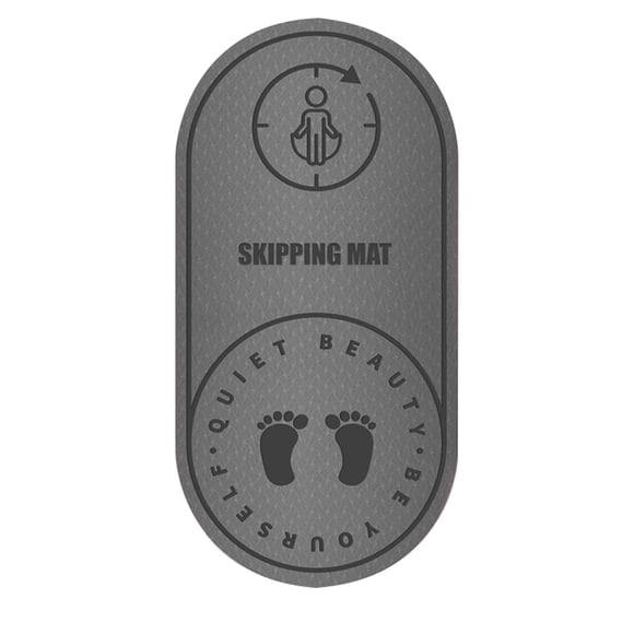 Jump Rope Mat Knees Protection Impacts Absorption Durable Jumping Rope Mat with Non-Slip Texture for Home Indoor Workout