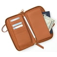 thumbnail image 4 of Motile Commuter Wallet With 3,000 Mah Qi Certified Wireless Powerbank, Camel, 4 of 8