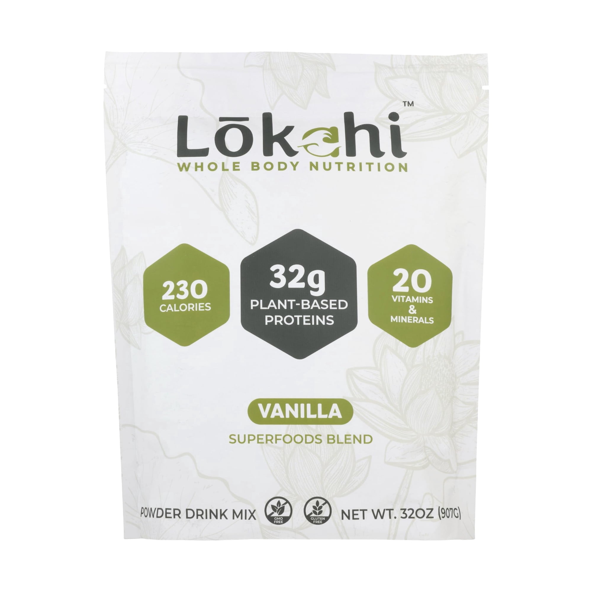 LOKAHI Superfoods Vanilla Protein Blend (2lbs)